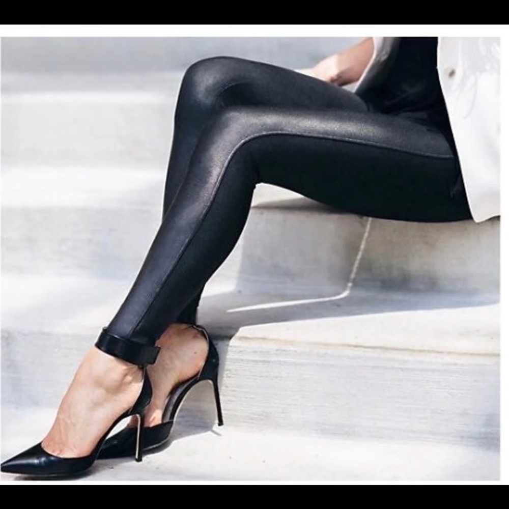 🔥  SOLD Spanx Faux Leather Leggings XL SOLD 🔥